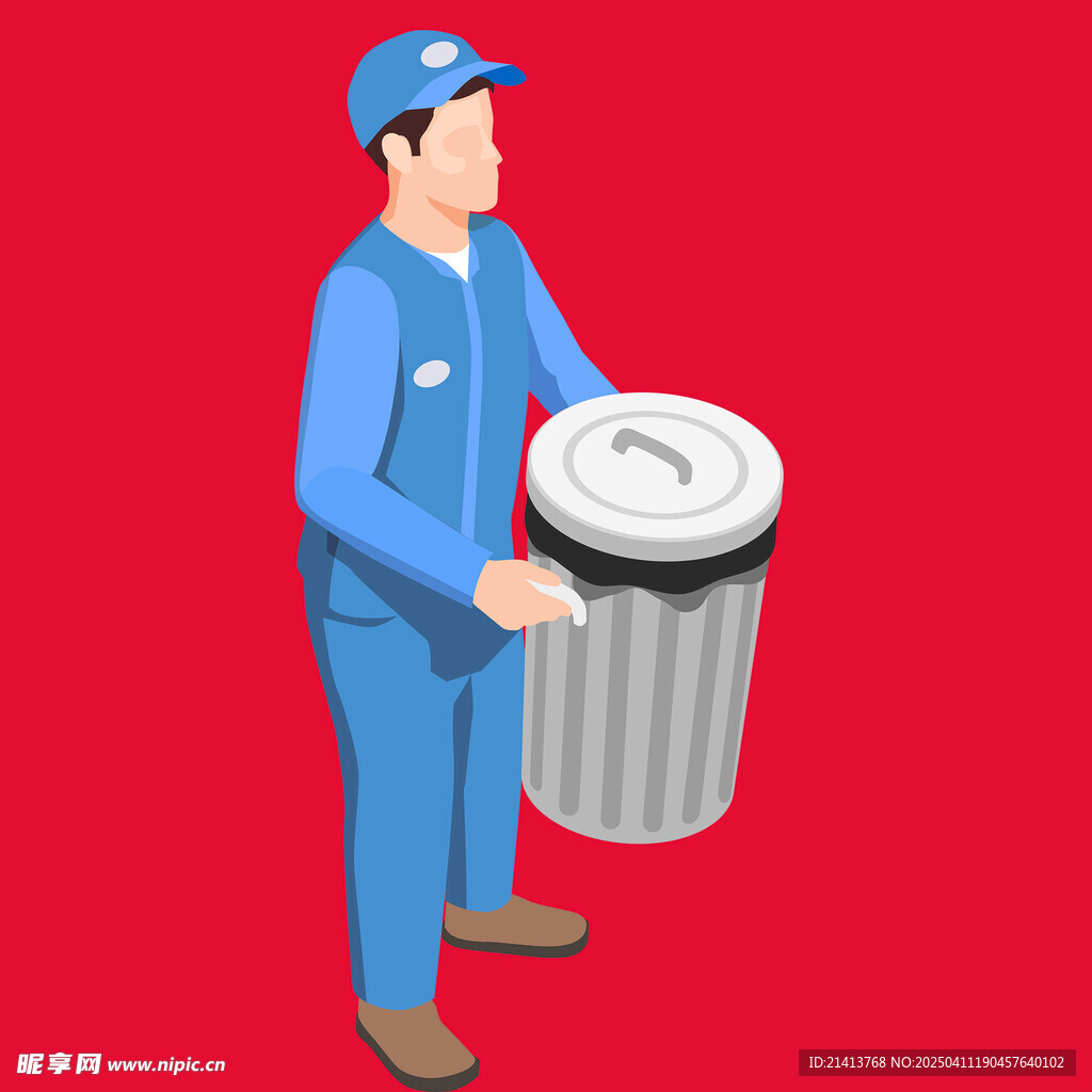 手绘保洁