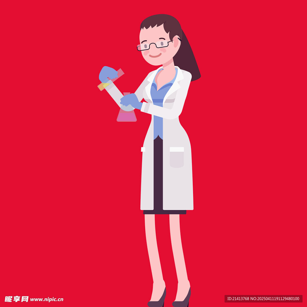 手绘科学家