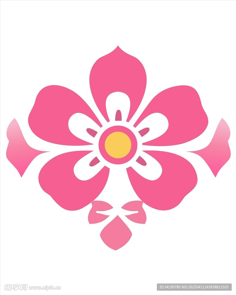 花朵元素矢量图