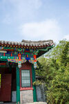彩檐中式建筑