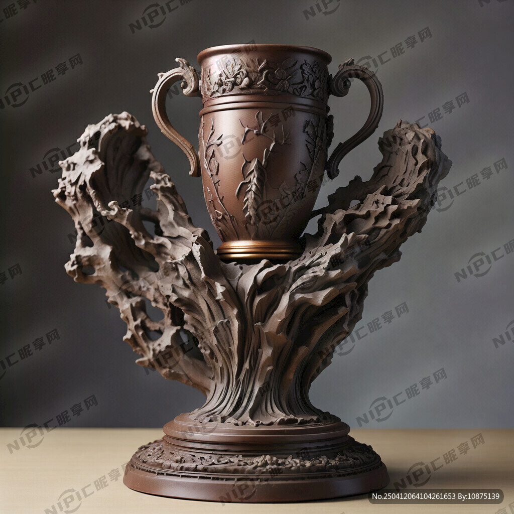 关于蚌埠的奖杯模型