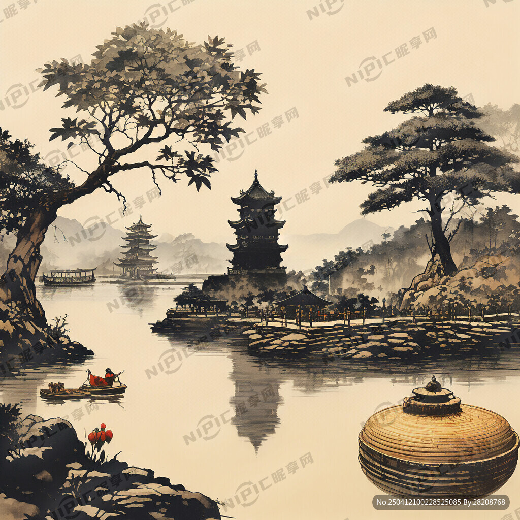 广东新会陈皮的地标图