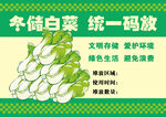 冬储白菜 统一码放