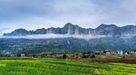 湖北恩施山峦自然景观