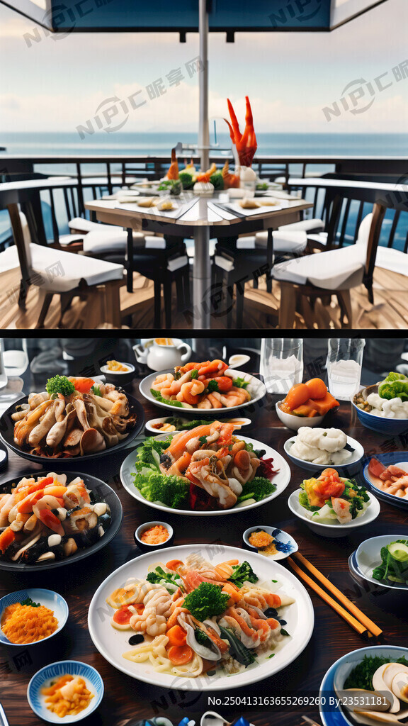 甲板食堂海鲜餐厅