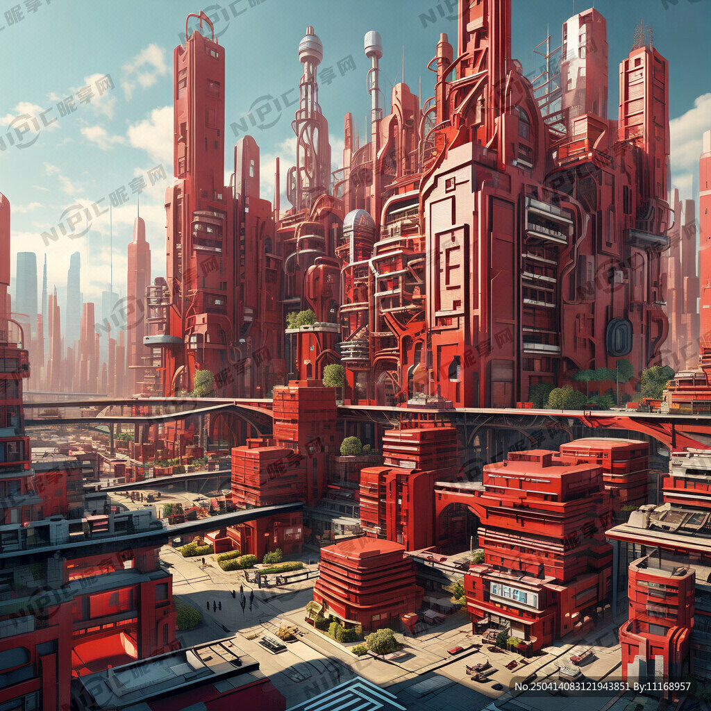 红色电子科技都市