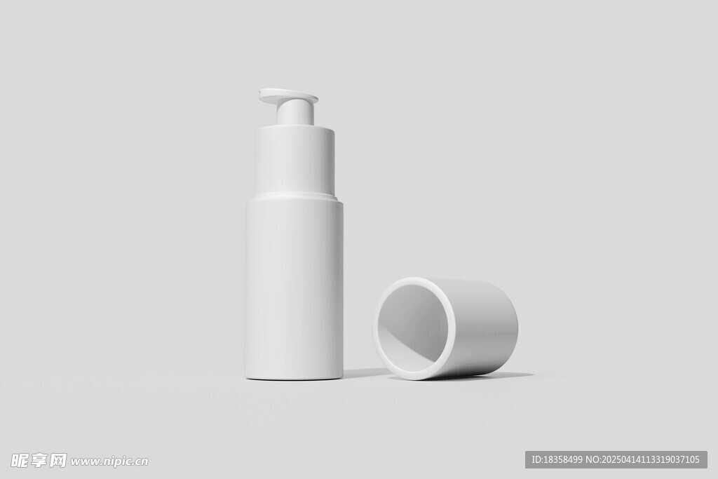 化妆品瓶样机
