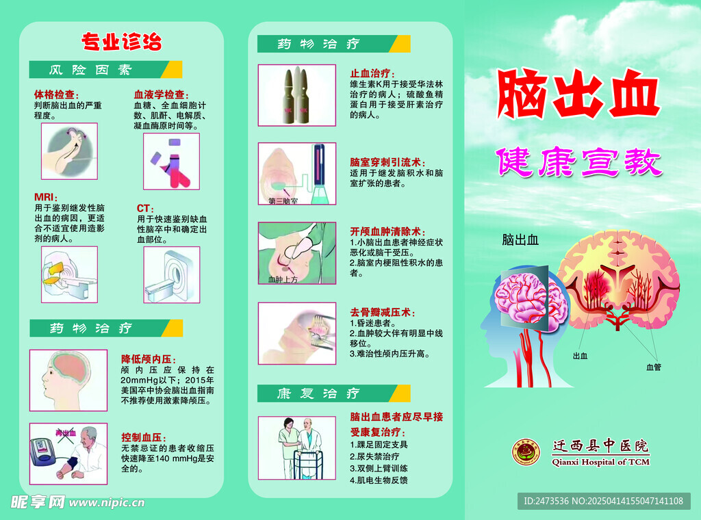 脑出血健康宣教