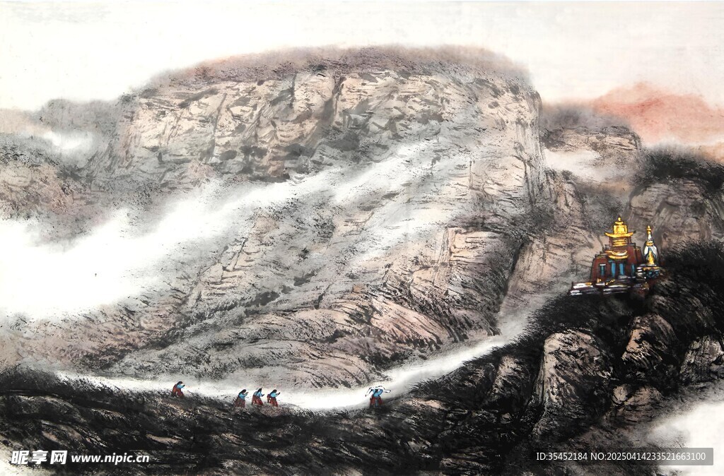 山水画