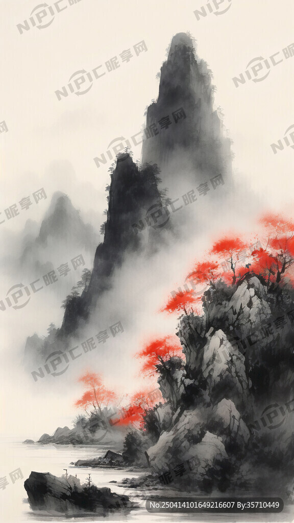 写意国画 水墨 中国风