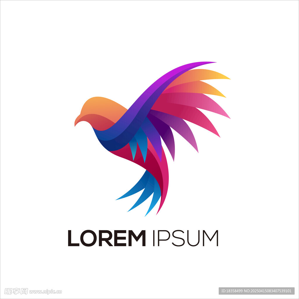 鸟logo图案
