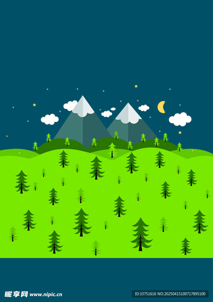 风景插画