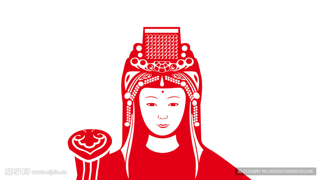 妈祖形象简笔画