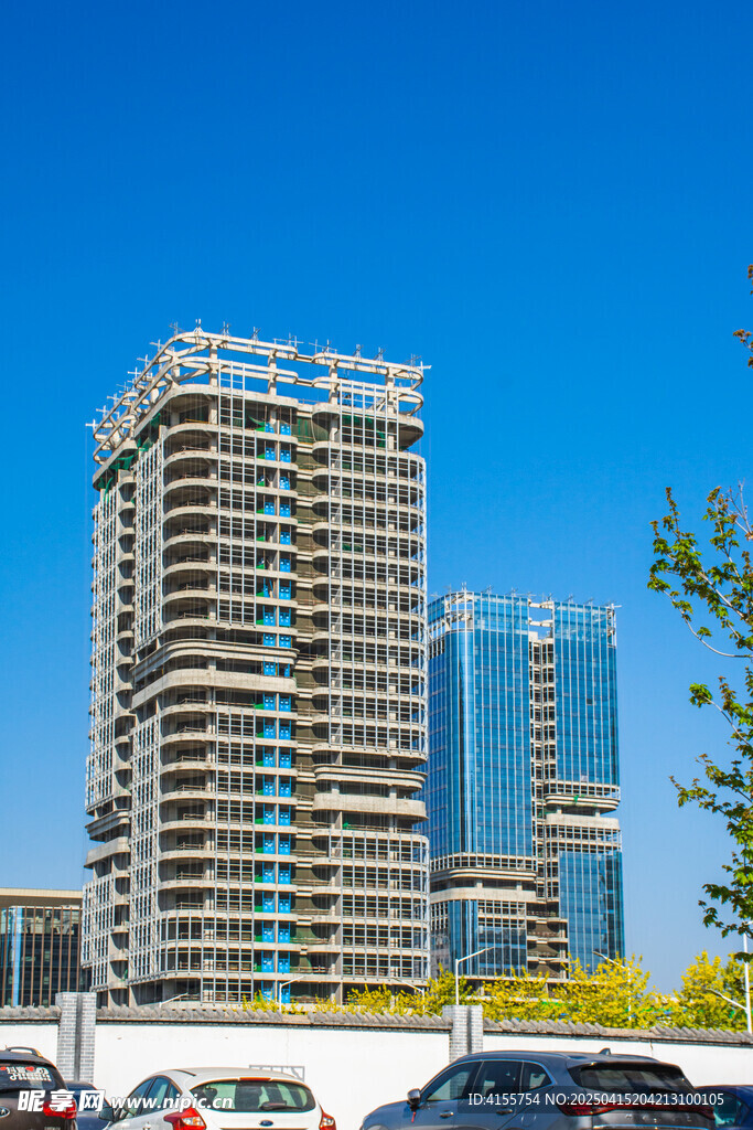 都市现代高层写字楼景观