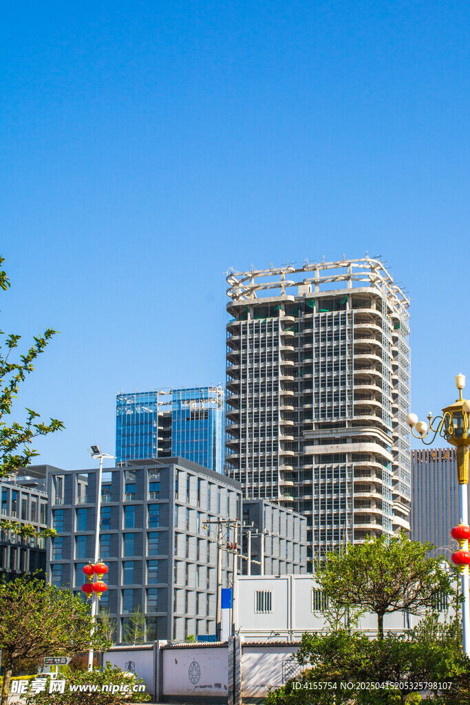 城市高楼景致