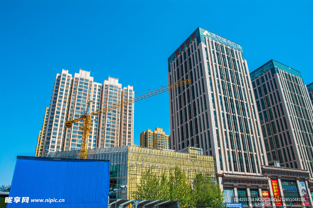 都市现代高楼建筑景观