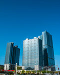 现代都市摩天大楼景观