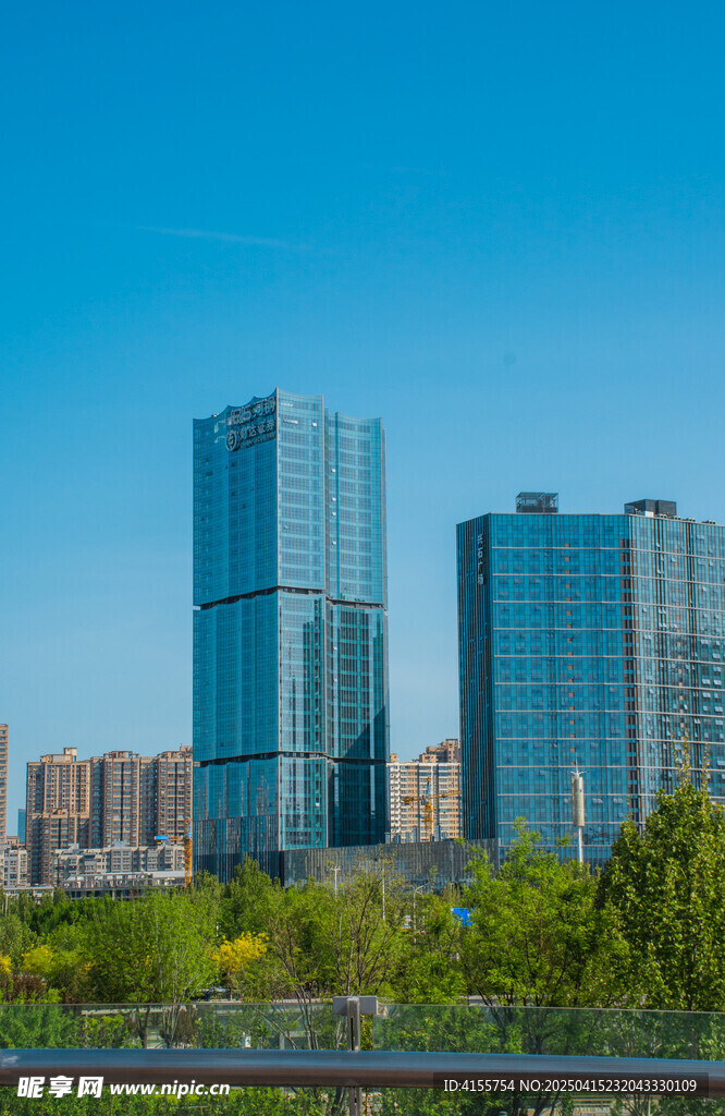 现代都市高楼景观