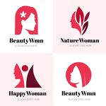 女性头像logo