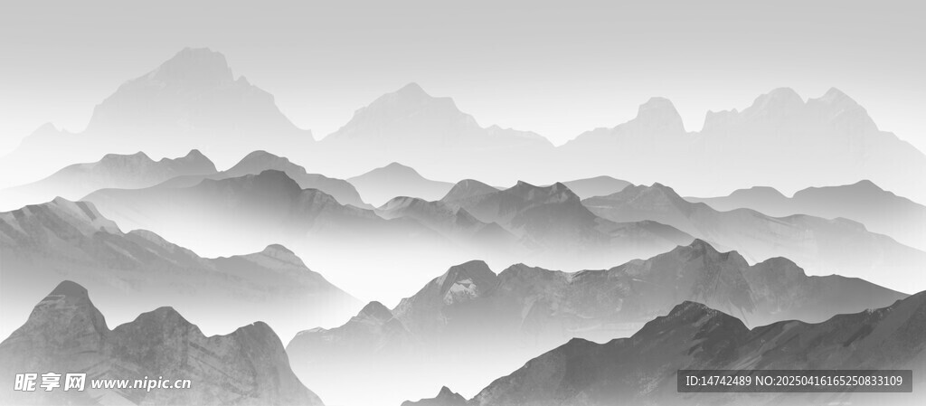 水墨山水