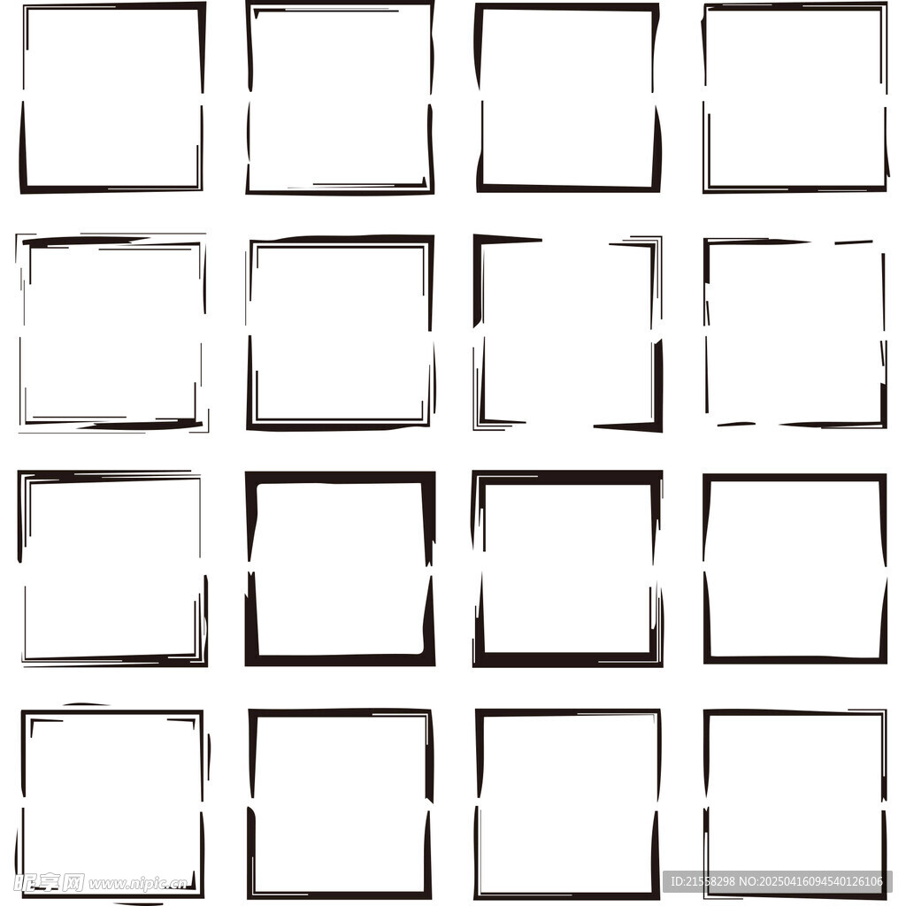 矢量画框