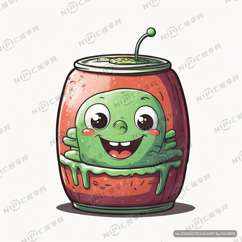 罐罐卡通图