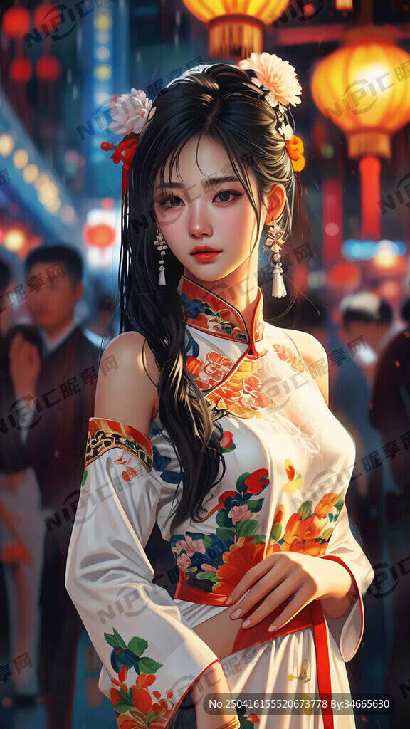 夜场人物海报