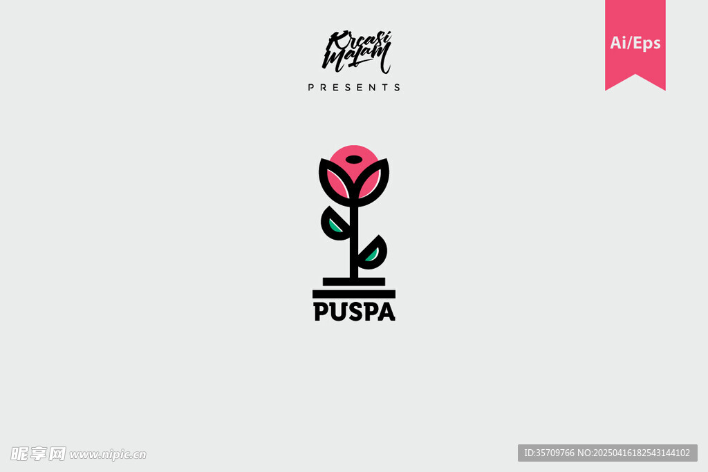 花朵logo图案