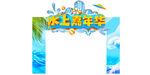 夏天门柱