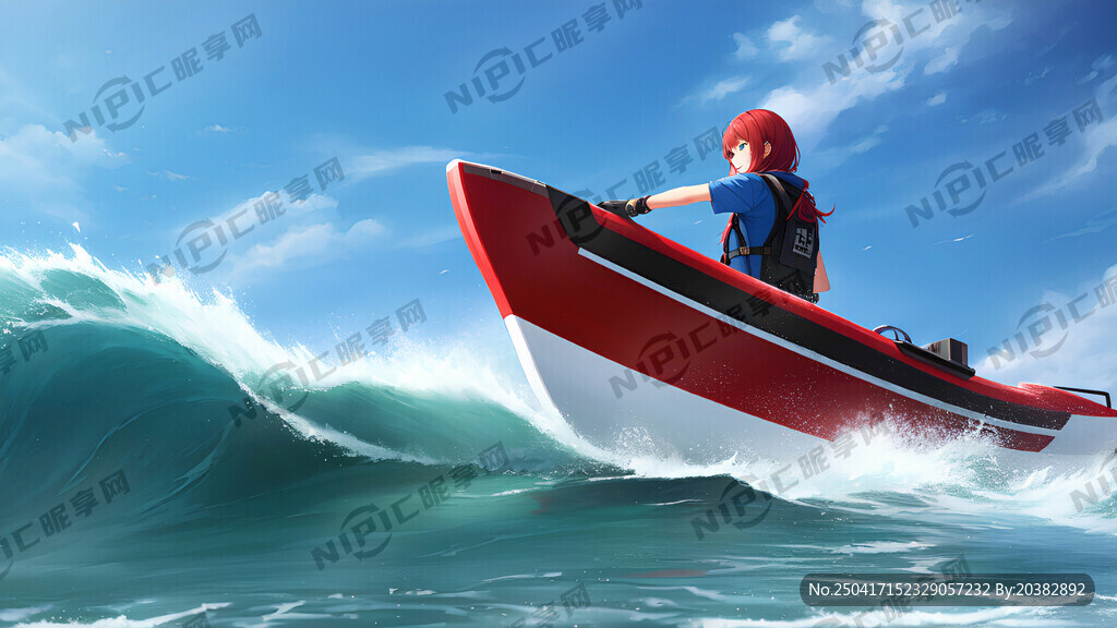 皮划艇 冲击感 海浪 青春