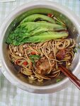 青菜汤粉 