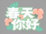 你好春天