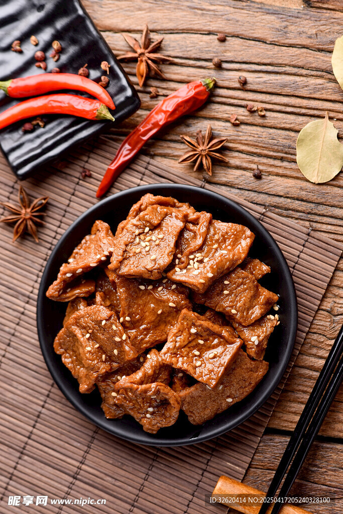 卤豆干 卤肉