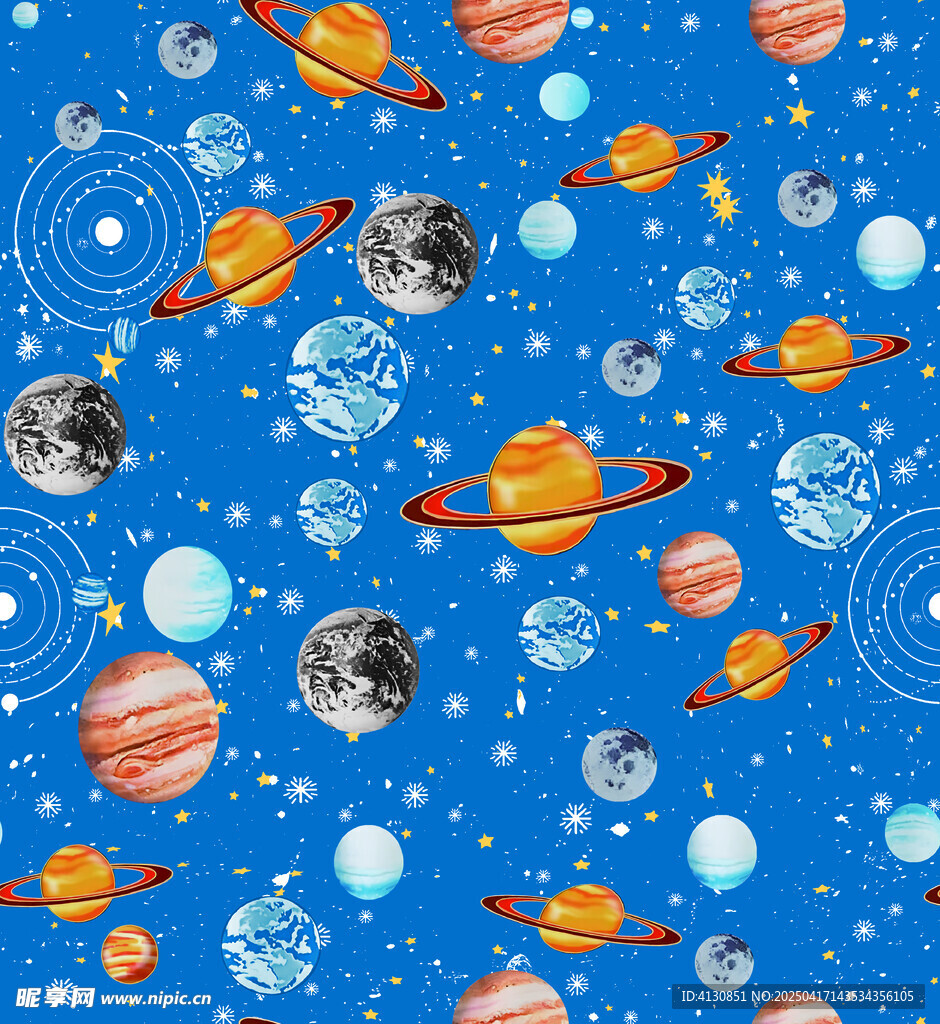 宇宙元素星空素材