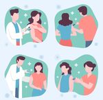 医生和病人插画