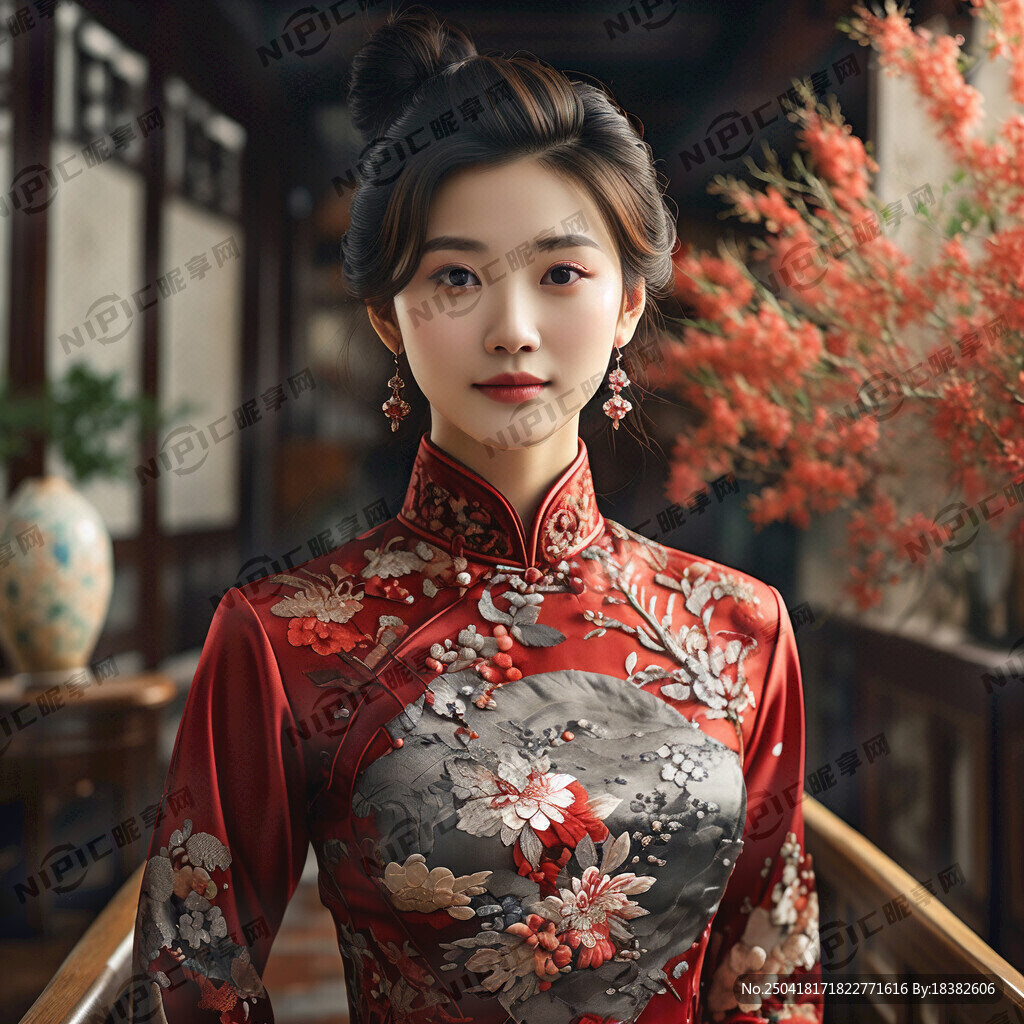 女性 旗袍