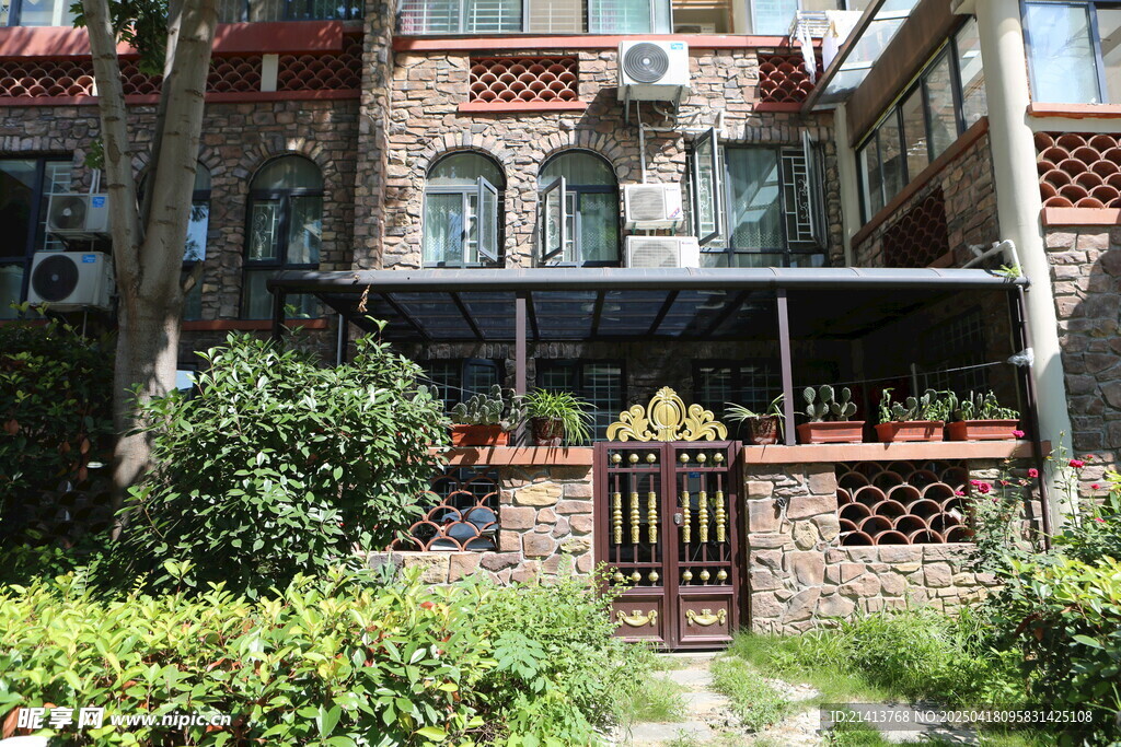 欧式风格庭院别墅建筑