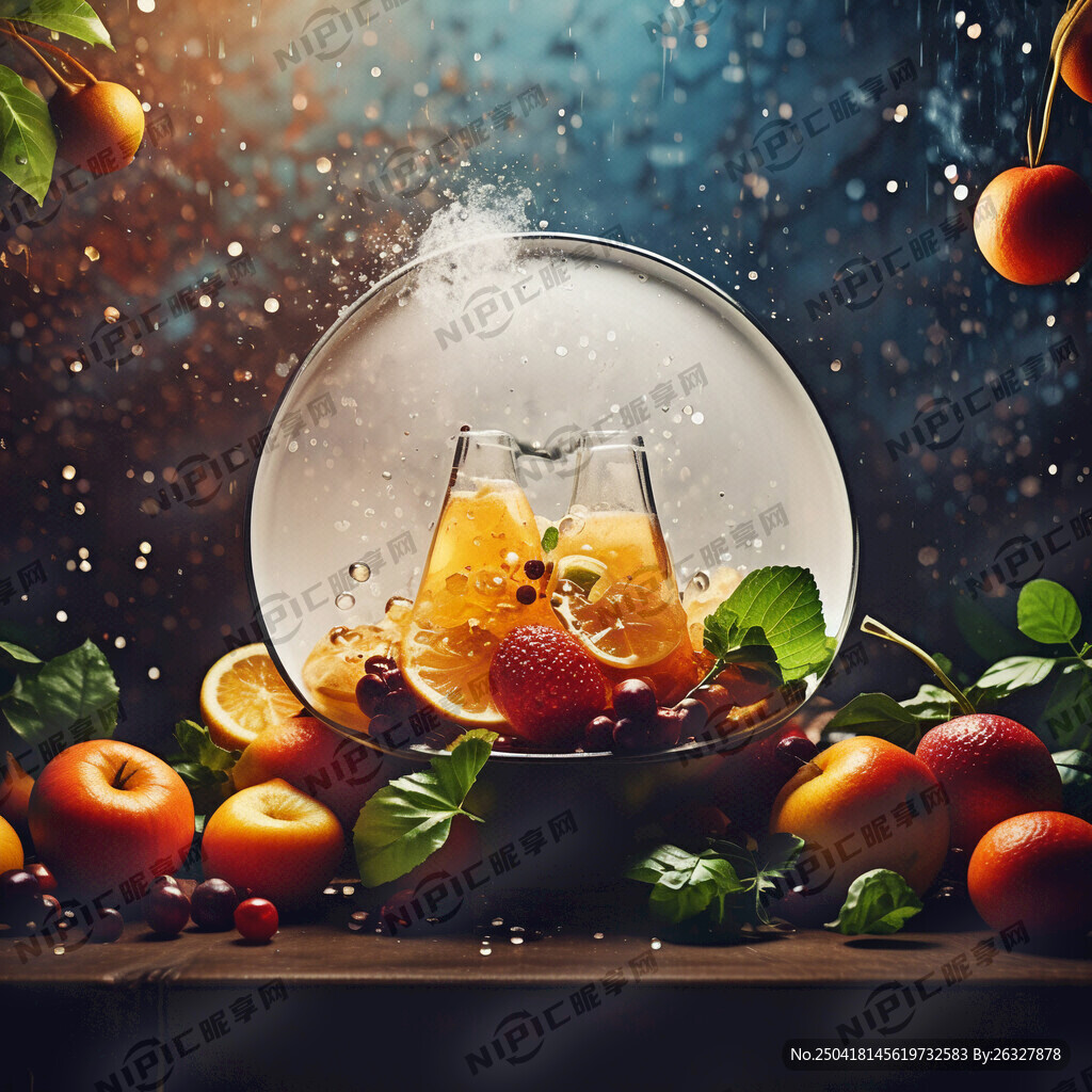 用曦曦鲜果 制作背景图