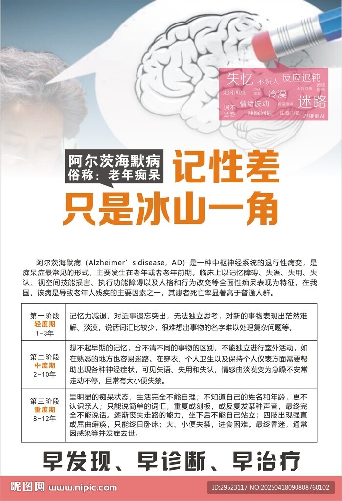 阿尔茨海默病 老年痴呆
