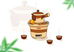 围炉煮茶