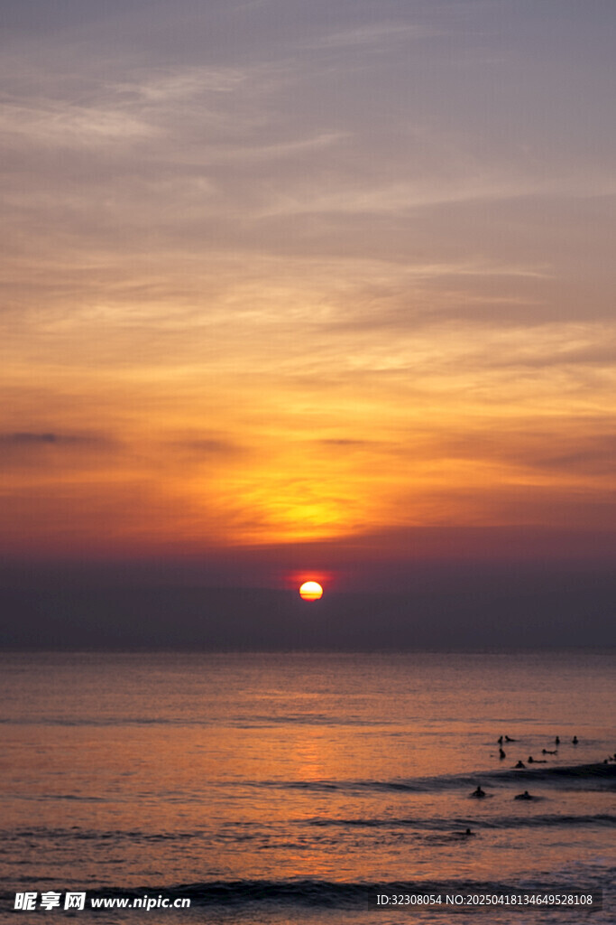 海上日落美景