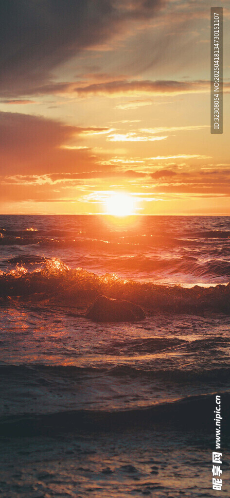 海上日落美景