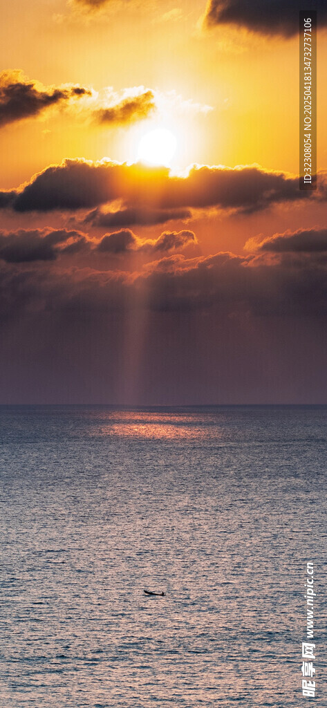 海上日落美景