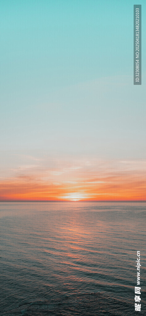 海上日落美景