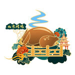 烧鸡插画