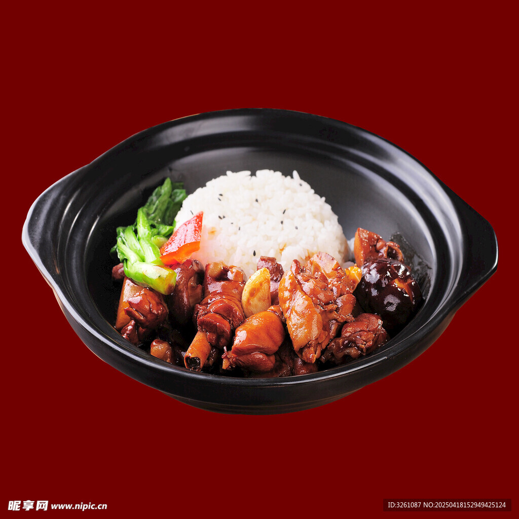 黄焖鸡米饭