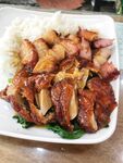 叉烧拼烧鸭饭