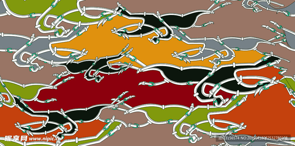 传统中式花纹图案设计