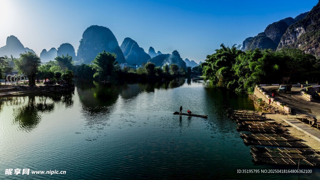 漓江山水美景如画
