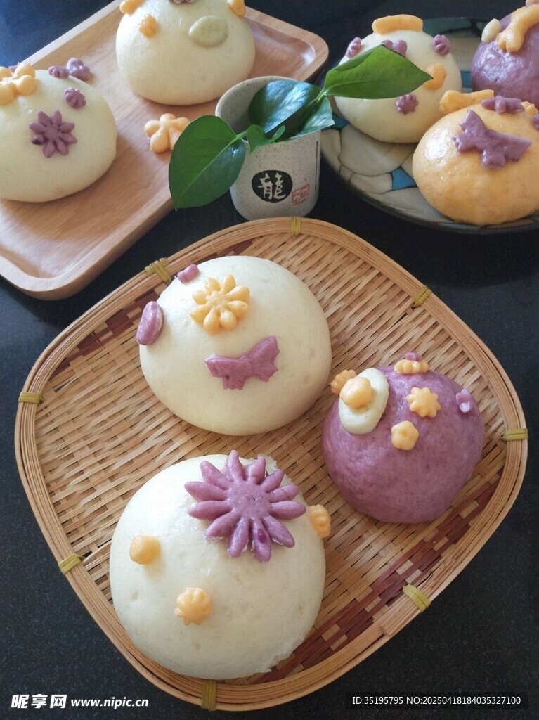 多彩精致中式点心